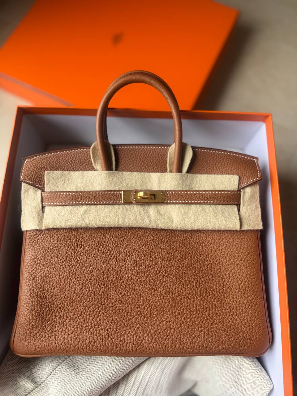 Hermès Hermès Birkin Togo Gold 2025