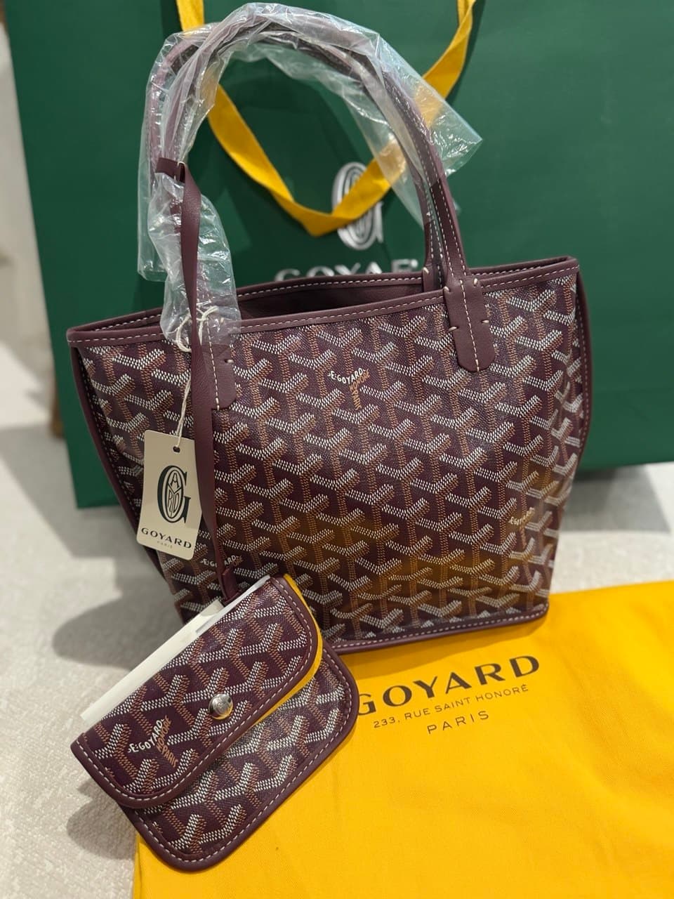 Goyard Anjou PM vino